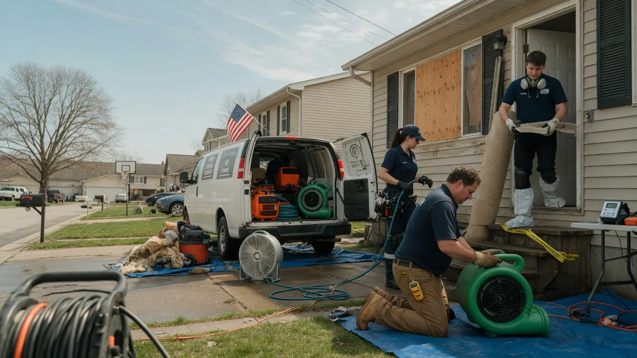 Water Damage Restoration in Spartansburg, PA near me